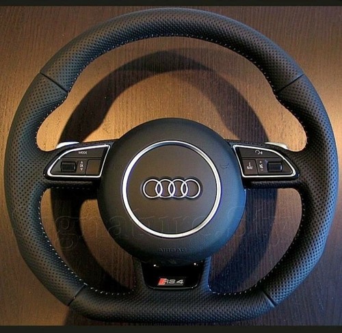 Audi rs4 flat bottom steering - audi,