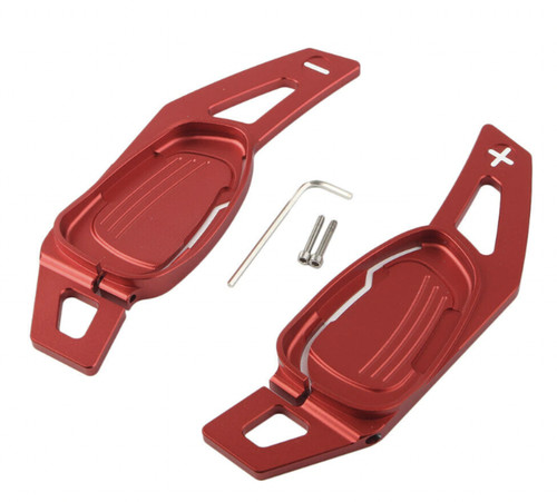 Red paddle shift extensions - shift,