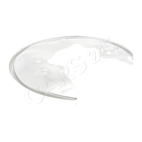 Brake disc splash plate rear