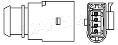 Lambda oxygen sensor - oxygen, fits