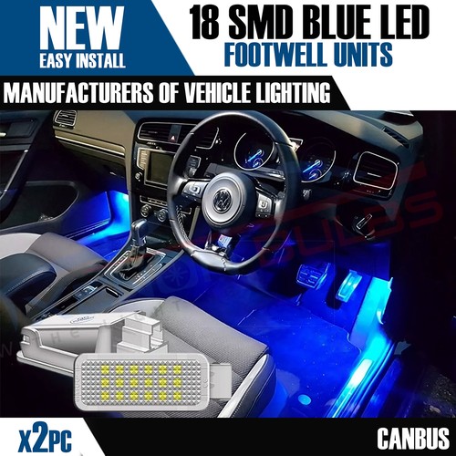 Led blue footwell - 2x,