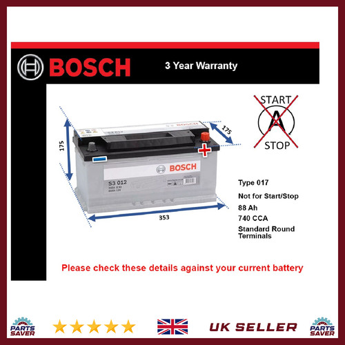 Battery fits audi - battery,