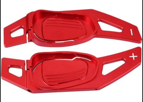 Red paddle shift extensions - paddle,