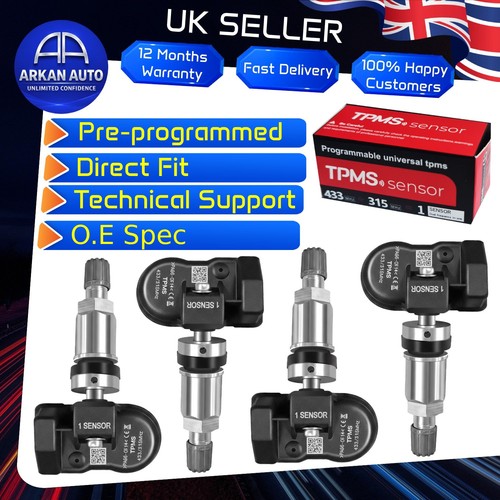 Pre coded tpms tyre - sensor, for
