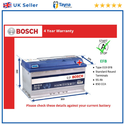 Efb battery fits - battery, q7